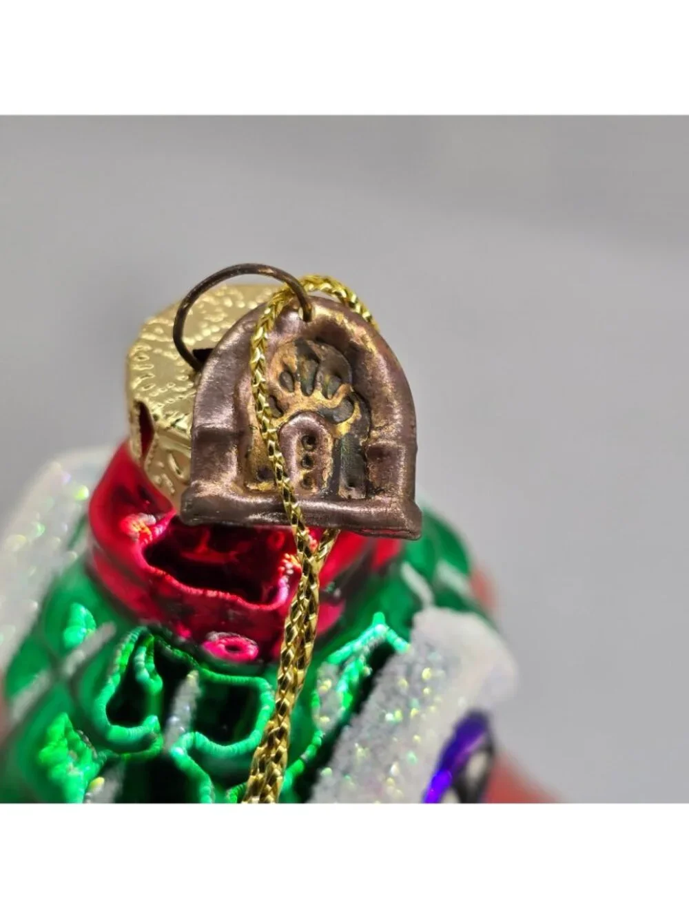 Christmas Ornament Glass Holiday House Thomas Pacconi Museum Series 2003 VTG